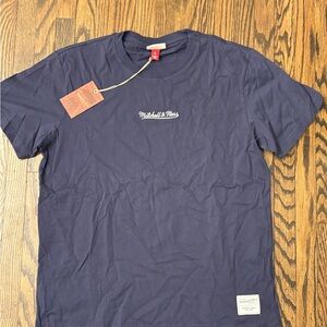 Mitchell & Ness Navy Blue Men's Shirt